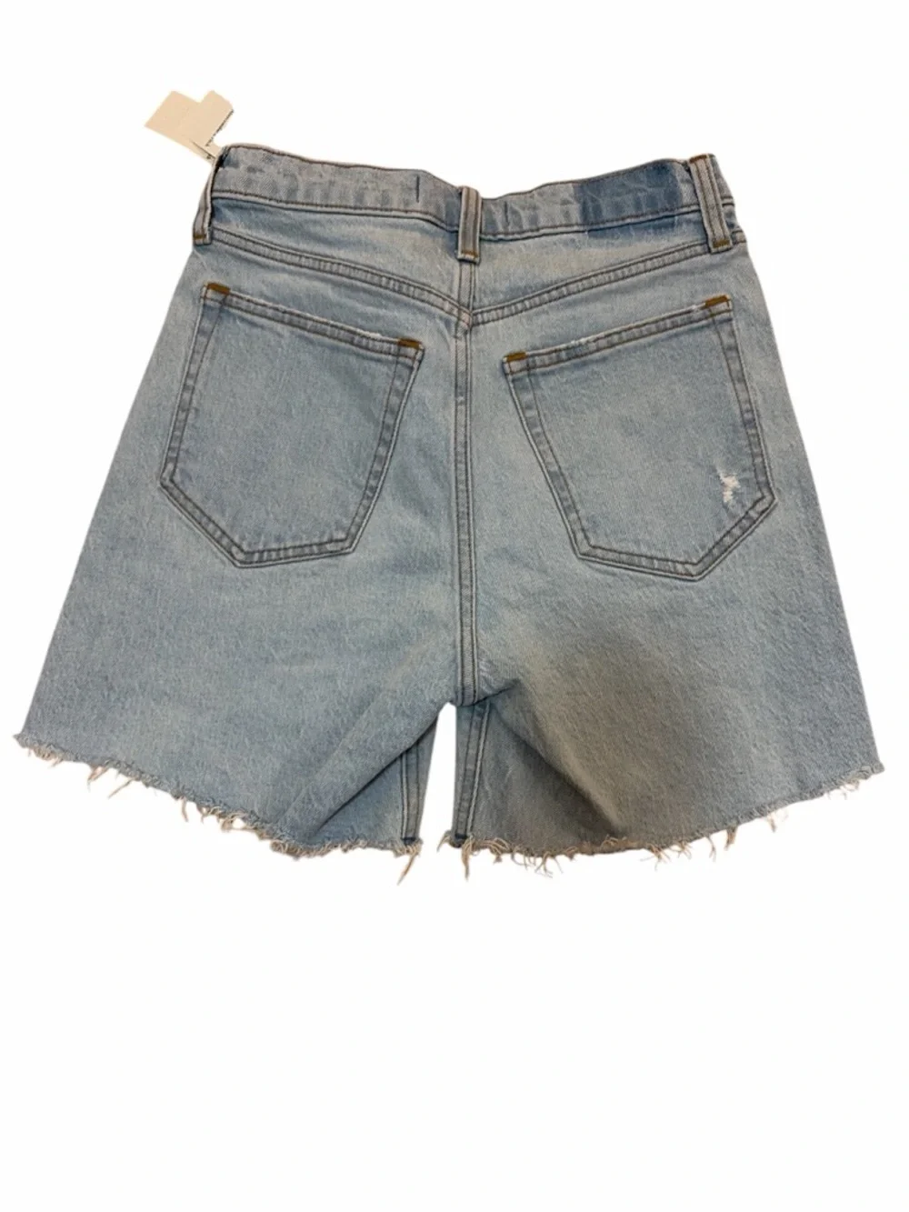 Abercrombie & Fitch High Rise The Dad Short Women's Size 24/00 - Blue NWT - Picture 5 of 5